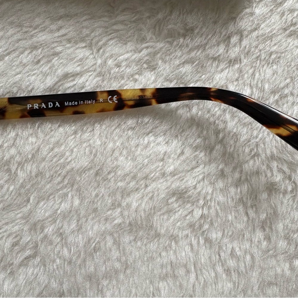 NEW PRADA made in Italy green and tortoise eye glasses frames - Picture 7 of 11